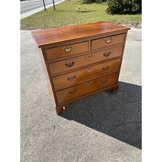 Antique Pine Chest of Drawers For Sale - Image 4 of 7