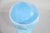 Blue Slag Glass Pedestal Bowl For Sale - Image 4 of 6