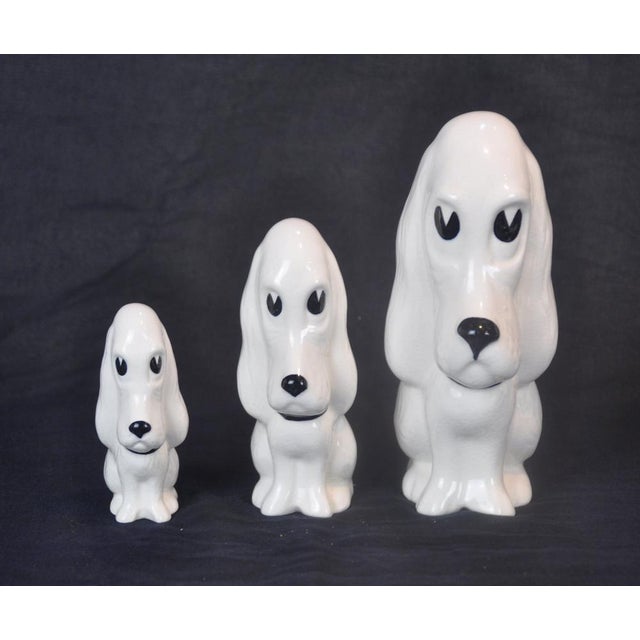 Black English Dogs from Sylvac, 1970s, Set of 3 For Sale - Image 8 of 8