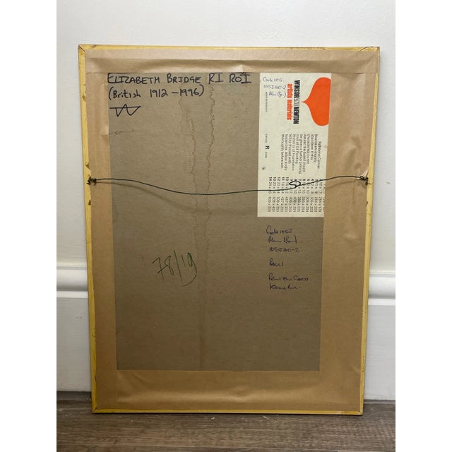 Traditional British Oil Painting Flowers Pansy's & Daisies by Elizabeth Bridge Ri Roi For Sale - Image 4 of 13