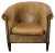 Vintage Dutch Cognac Colored Leather Club Chair For Sale