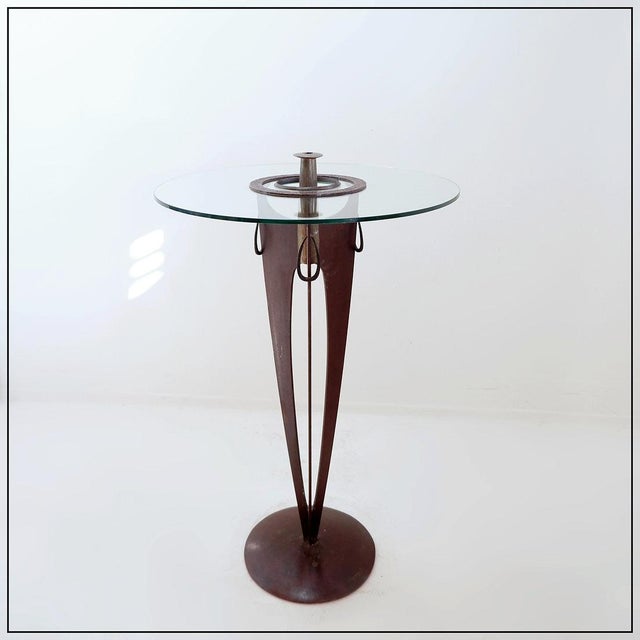 Belgian Sculptural Console Table in Bronze and Glass by Vincent Wegnez For Sale - Image 16 of 16