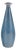 Drop-Shaped Vase with Blue Glaze by Carl-Harry Stålhane for Rörstrand For Sale
