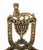 Collection of Three Judaica Brass Candelabra For Sale - Image 15 of 18