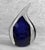 Mid-Century Modern Vintage Art Glass Water Drop Paperweight Sculpture For Sale - Image 3 of 5