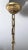 Lacquered Metal and Brass Chandelier, circa 1940 For Sale - Image 12 of 13