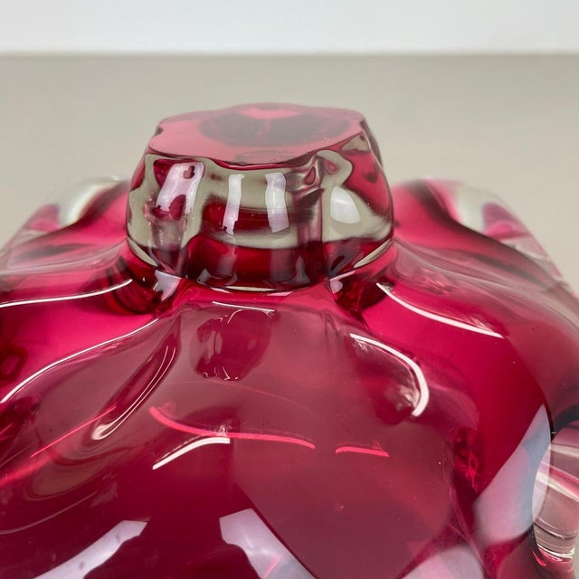 Pink-Purple Murano Glass Shell Ashtray, Italy, 1970s For Sale - Image 17 of 18