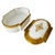 Metal Vintage Sieradendoos Bonbonnière in Porcelain from Perlam Limoges, 1950s For Sale - Image 7 of 10