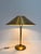 Metal Vintage Brass Table Lamp For Sale - Image 7 of 8