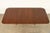 Drexel Drexel Georgian Mahogany Double Pedestal Extension Dining Table, Newly Refinished For Sale - Image 4 of 15