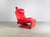 Wink Chair Armchair in Red by Toshiyuki Kita for Cassina For Sale - Image 5 of 10