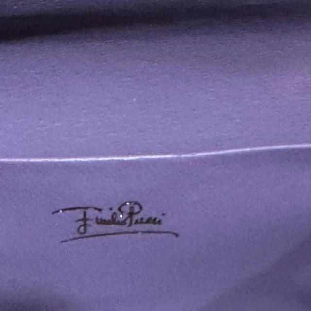 Pink 1960s Haute Couture Velvet and Brass Iconic Minaudiere Bag by Emilio Pucci For Sale - Image 8 of 12