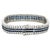 Elegant vintage 1950s tennis bracelet crafted in solid 14K white gold. Featuring approximately 6.32 carats of F/G VS...