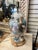 Metal Vintage Coastal Shell Lamp For Sale - Image 7 of 7