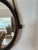 Vintage Round Metal Mirror on Silk Rope, France For Sale - Image 13 of 18
