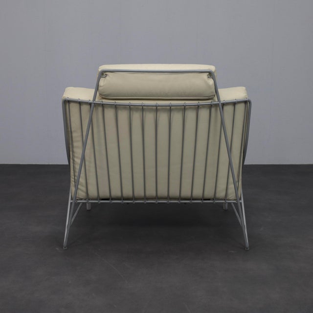 Leolux Vintage Volare Leather Lounge Chair by Jan Armgardt for Leolux, 1990s For Sale - Image 4 of 9