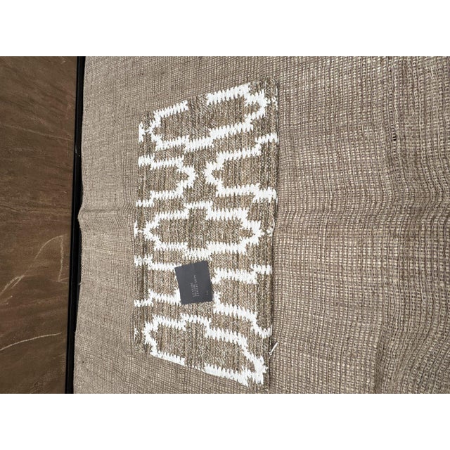 Rh Restoration Hardware Nazaré Block Print Pillow Cover 13" × 21" Lumbar For Sale - Image 14 of 14