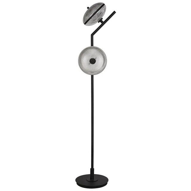 Noir NOIR Gibson Floor Lamp, Black Iron For Sale - Image 4 of 6