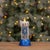 Celebrate the season with a sparkling twist on tradition. This Hanukkah candle snow globe features a classic pillar candle...