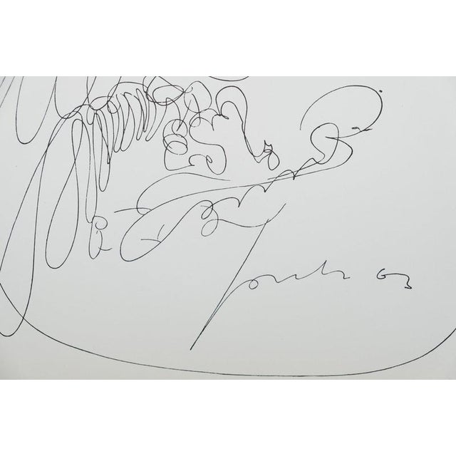 Lucio Fontana, The Heron, Lithograph For Sale - Image 6 of 7