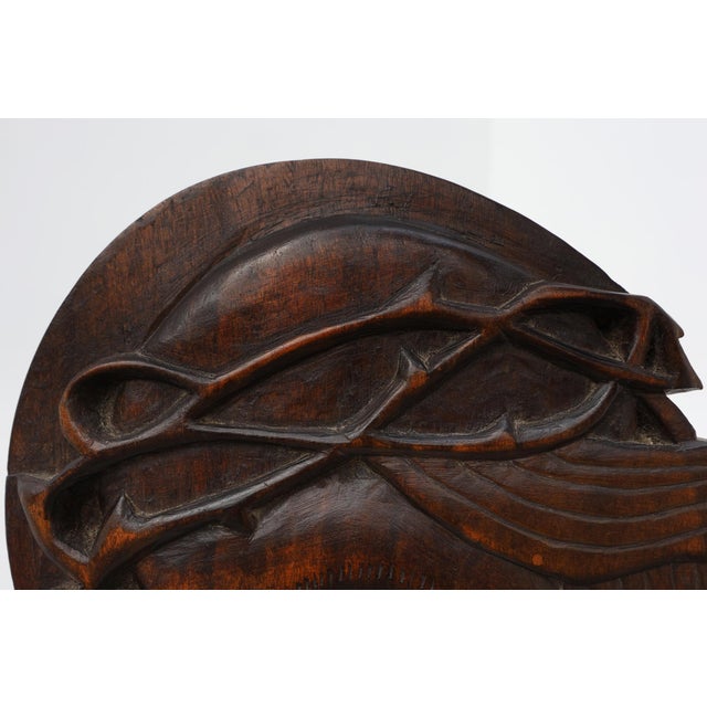 Ecce Homo Wooden Relief, Belgium, 1925 For Sale - Image 6 of 12