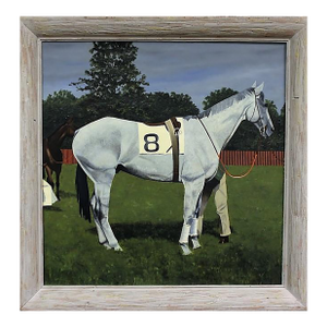 Mid 20th Century "Gray Steeplechaser #8" by Fairfield G. Coogan (1924-2024)