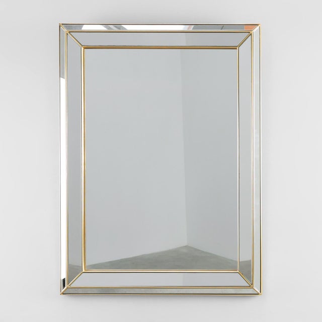 20th Century Hollywood Regency Deknudt Mirror in Gilt Frame, Belgium, 1980s For Sale - Image 11 of 11