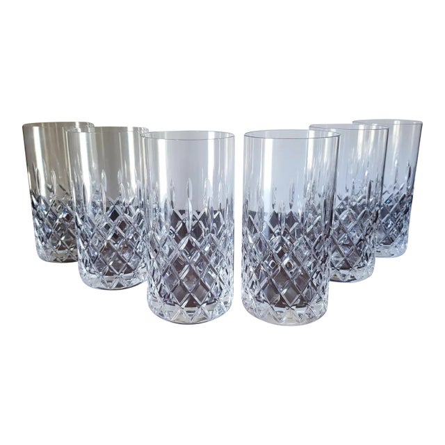 Vintage Mikasa Crystal Cocktail Glasses - Set of 6 For Sale