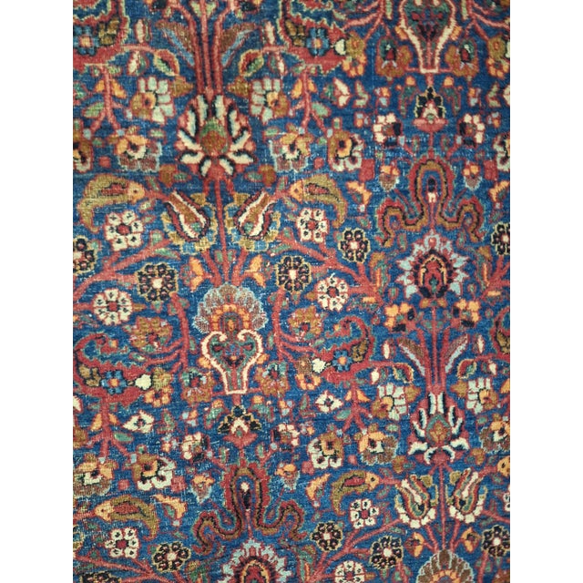 Circa 1910 Persian Doroshgh Rug For Sale In Los Angeles - Image 6 of 7