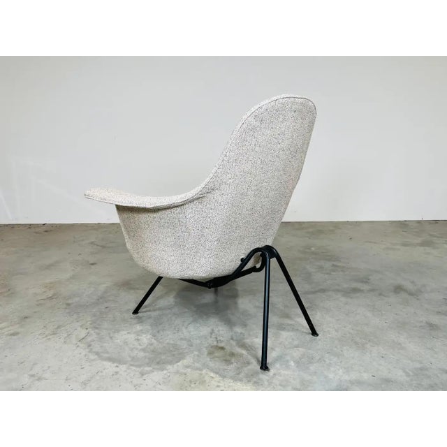 1950s Easy Lounge Chair by Hans Bellmann From His Sitwell Collection Switzerland For Sale - Image 5 of 10