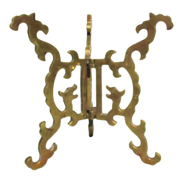 Chinese Bronze Tripod Stand Foldable Circa 19th Century For Sale