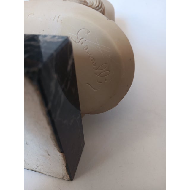 1990s Juana De Arco Bust in Resin by Giannelli, 1970s For Sale - Image 5 of 6