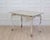Metal 19th Century French Painted Iron Table with Marble Top and Lion Paw Feet For Sale - Image 7 of 7