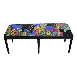 Gustavian Anakreon Bench by Josef Frank for Svenskt Tenn, 1960s For Sale
