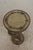 Traditional Vintage Eglomise Glass Top Accent Table For Sale - Image 3 of 13