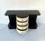 1930s Vintage Art Deco Chest of Drawers with Curved Drawers, 1930s For Sale - Image 5 of 9