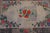 Early 20th Century 1930s Gray Floral Folk Art Antique American Hooked Rug 3 X 4'9" Handknotted Wool Carpet For Sale - Image 5 of 11