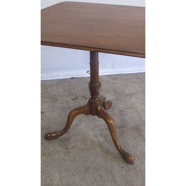Kittinger Kittinger Cw Tilt Top Side Table Mahogany For Sale - Image 4 of 7