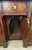 18th Century Style Walnut Knee Hole Writing Desk with Key and Lock, 1930 For Sale - Image 9 of 18