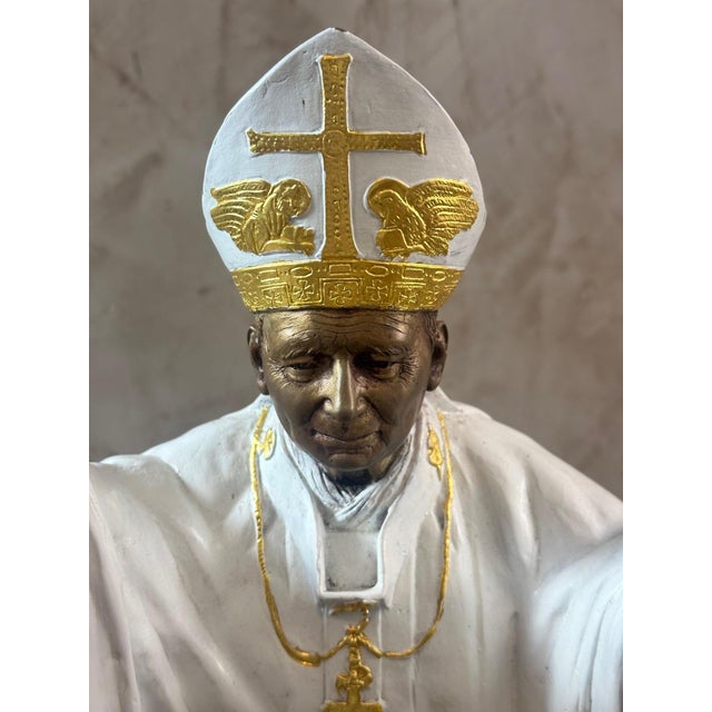 Christian Maas, Pope John Paul II, 2005, Bronze For Sale - Image 9 of 14
