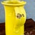 Mid 20th Century Vintage Italian Hand Made Yellow Pottery Pitcher For Sale - Image 5 of 8