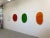 Oval Cut-Out (Green) Painting, Oil and Wax on Linen, Modern, 2022 For Sale - Image 4 of 5