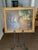 Wood Classical Interior Scene of Women With Violin in Gold Frame For Sale - Image 7 of 13