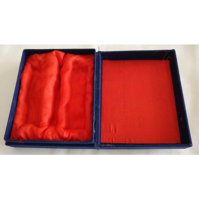 Chinese Vintage Hand Carved Green Jade Temples - a Pair For Sale - Image 3 of 6