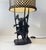 Brutalist Sculptural Brutalist Steel Table Lamp in the style of Harry Balmer, 1970s For Sale - Image 3 of 15