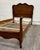 Vintage Twin Size French Provincial Country French Style Walnut Bedframe For Sale In Kansas City - Image 6 of 11