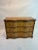 Traditional 1990s Italian Hand Carved Chest in a Distressed Ochre Finish With Three Curved Drawers For Sale - Image 3 of 13