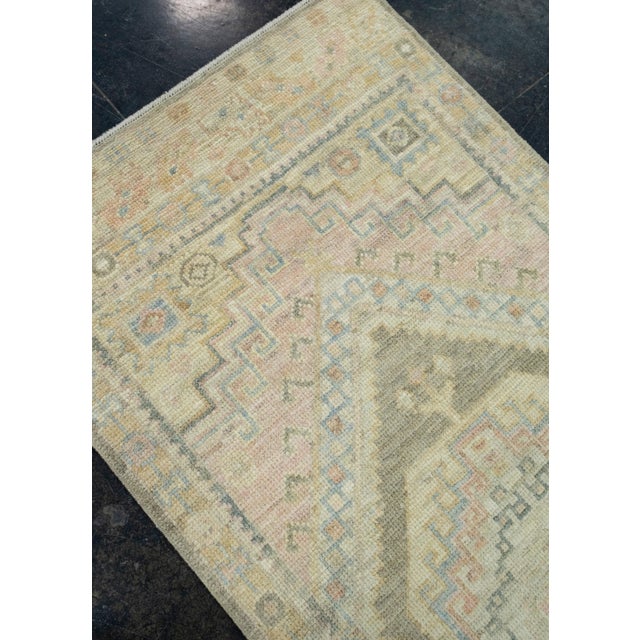Early 21st Century Turkish Oushak Runner Rug 2'11" x 10' #17237 For Sale - Image 5 of 8