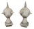 Vintage Stone Pier Caps, Set of 2 For Sale