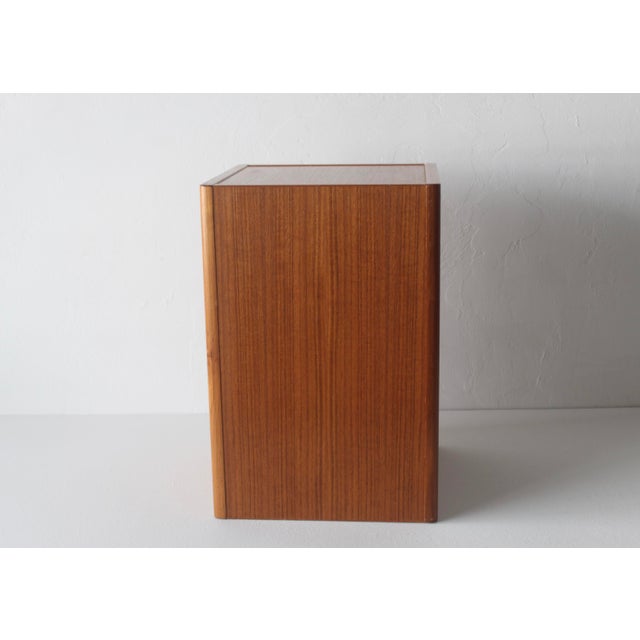 1970s FBJ Møbler Danish Scandinavian Modern Teak Pedestal Plant Stand End Side Table For Sale - Image 13 of 17
